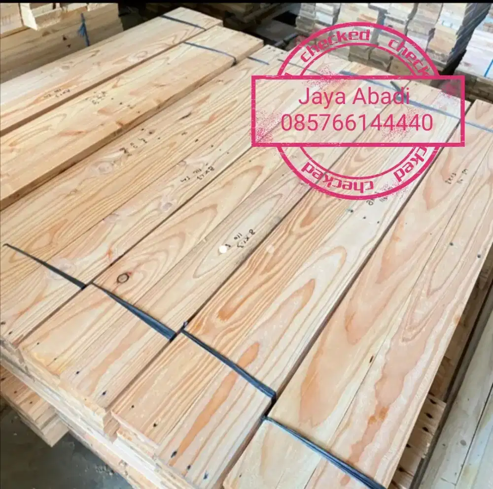 Papan Jati Belanda Exs Palet sudah Serut 1.5x9.5x120cm