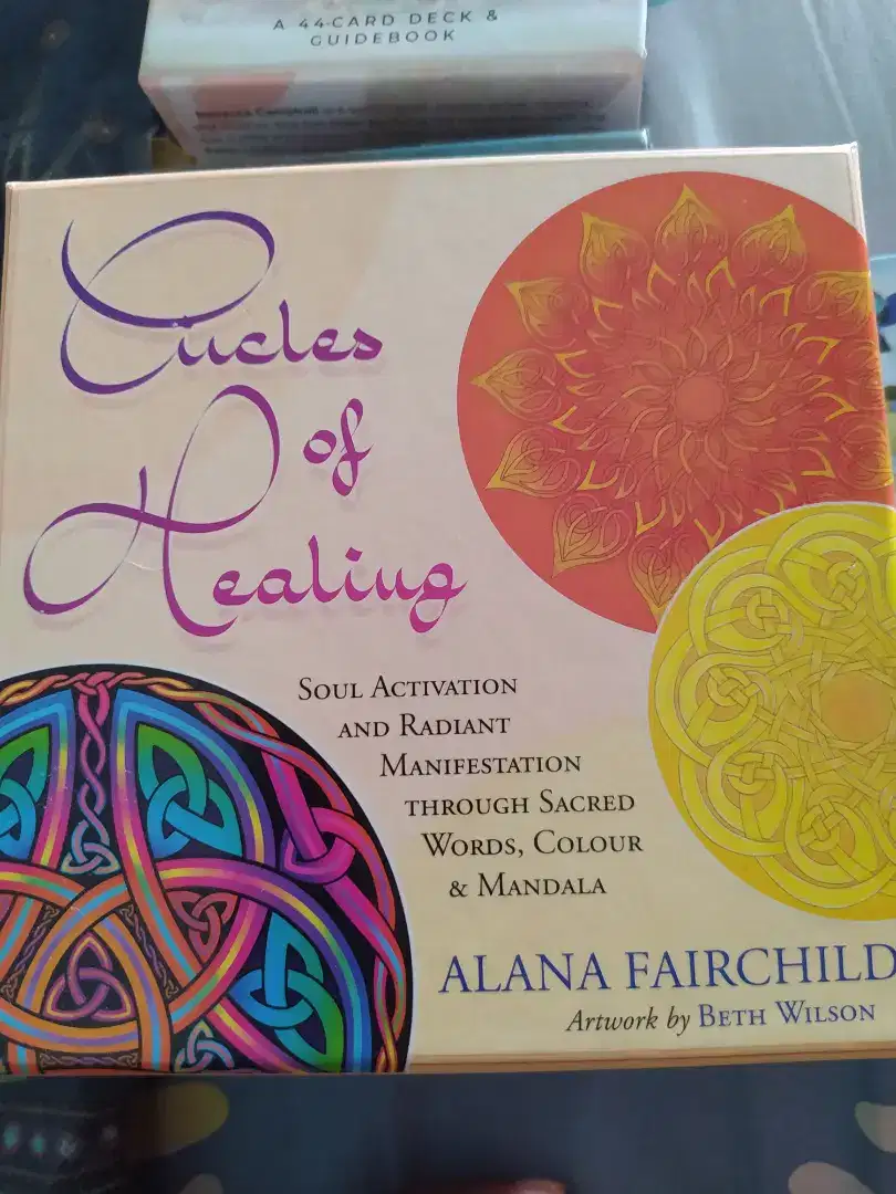 Mandala card (circles of healing) by Alana Fairchild