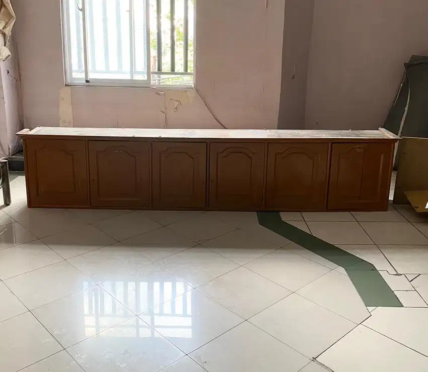 Lemari kayu bayam 6 pintu KUAT