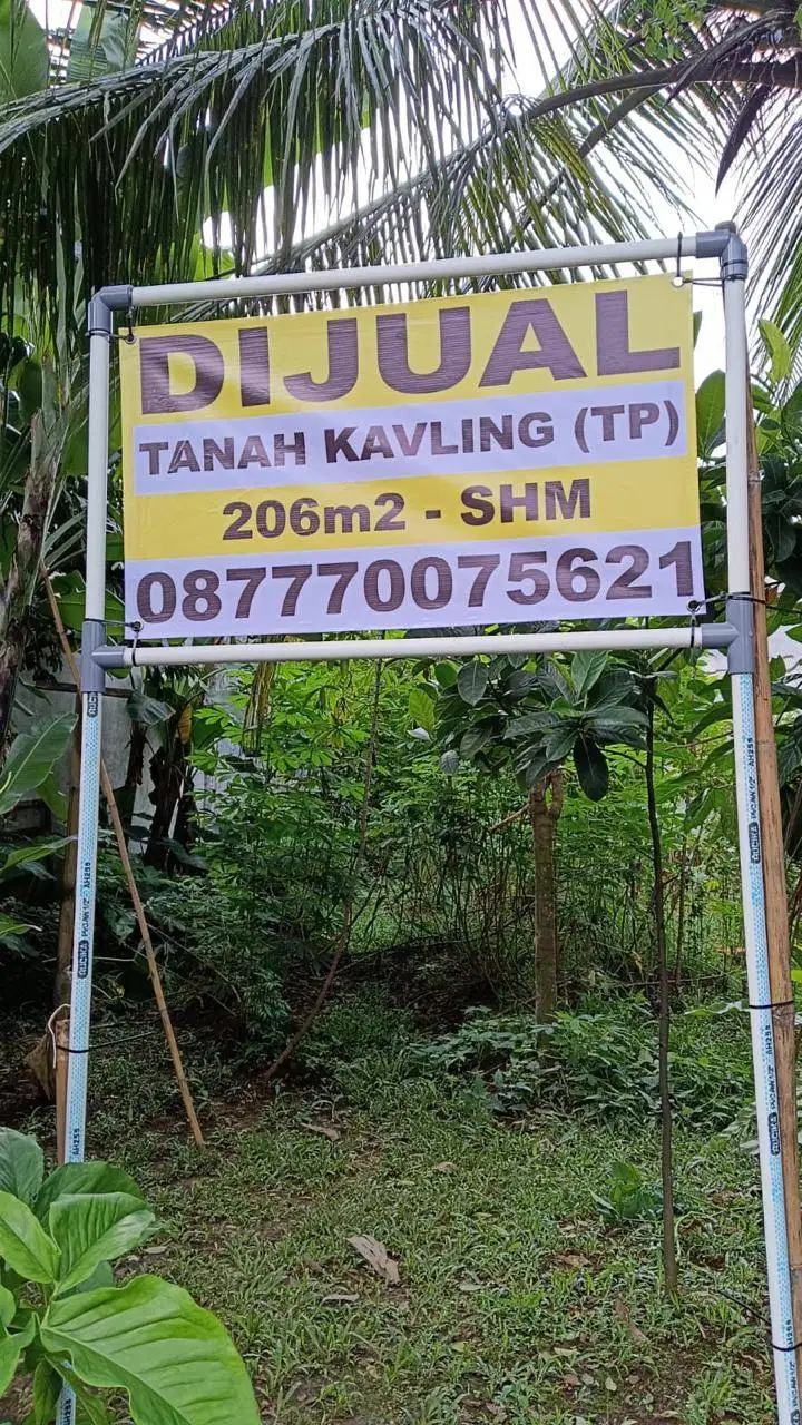 DIJUAL TANAH KAVLING SHM 206m2 SINDANGBARANG BOGOR