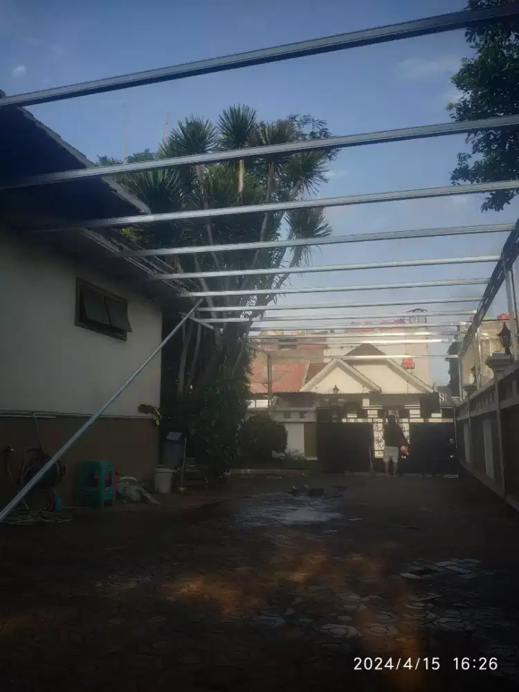 Pemasangan baja ringan 010