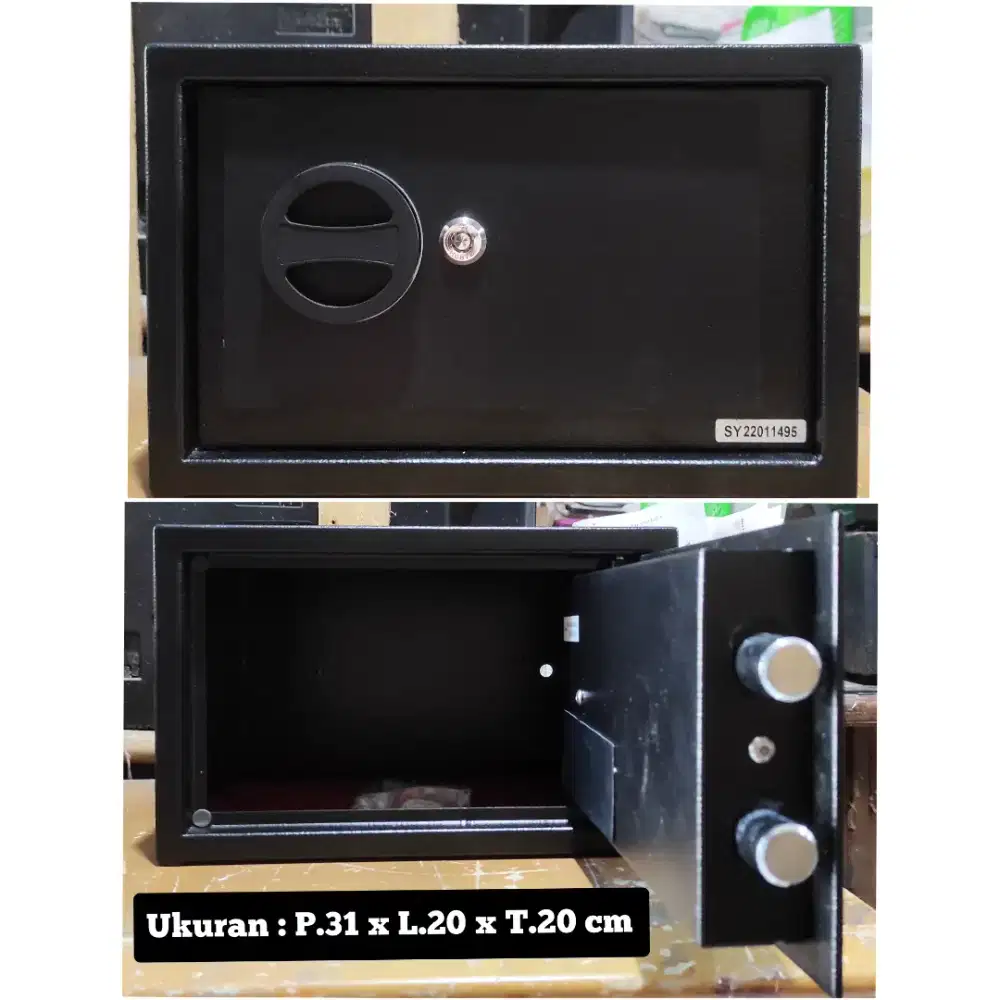 Safety box hotel kecil kunci manual safe deposit box kecil