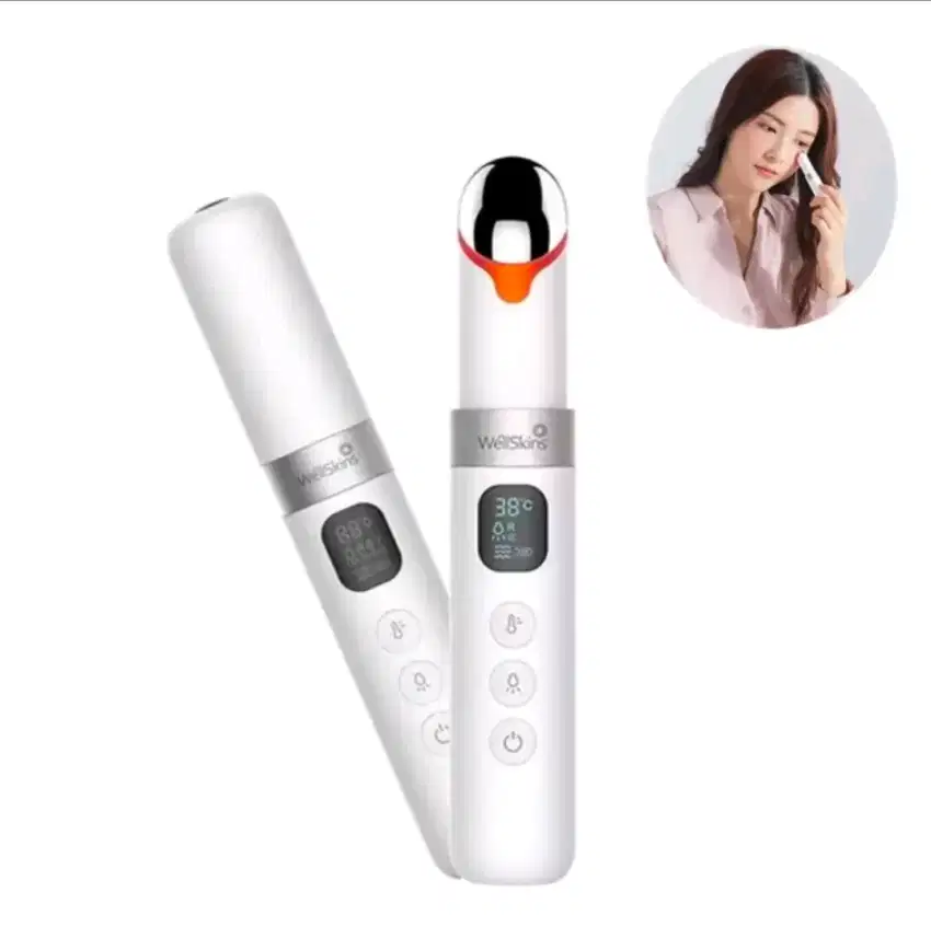 Wellskins Alat Pijat Mata Electic Pen Eye Massager