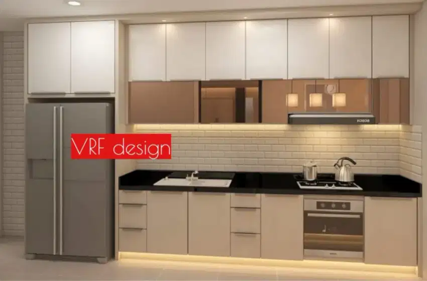 Kitchen set anti rayap dan Furniture lain nya By VRF Design