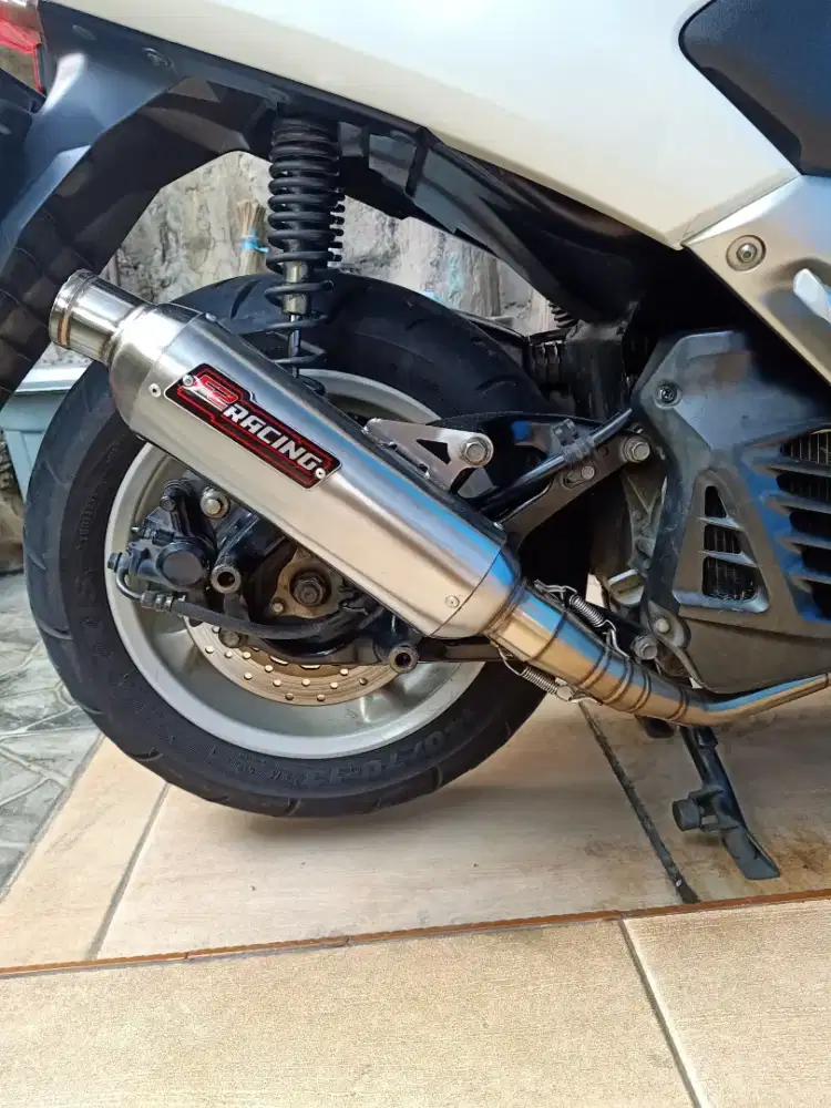 KNALPOT Nmax Old Stainless merk F2Racing