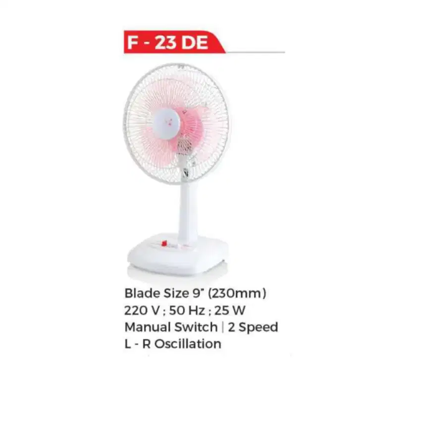 Maspion Desk Fan F 23 DE