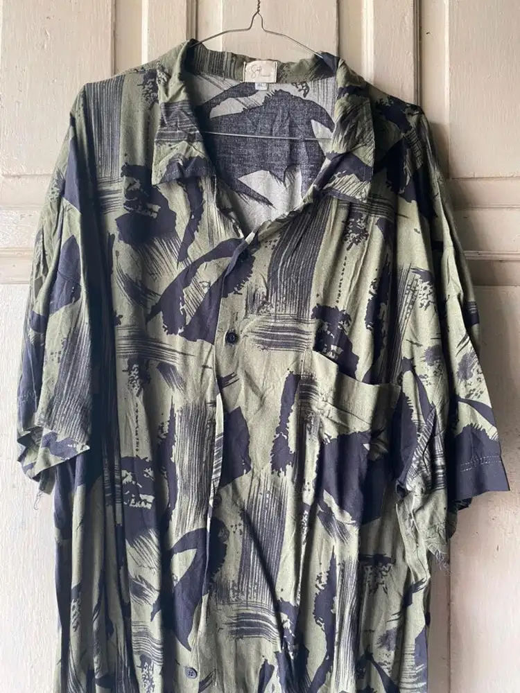 Kemeja hawai size 4xl Ld 130cm setara dgn xxl
