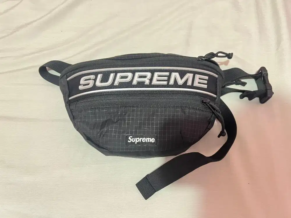 Tas selempang supreme FW23 original waistbag black