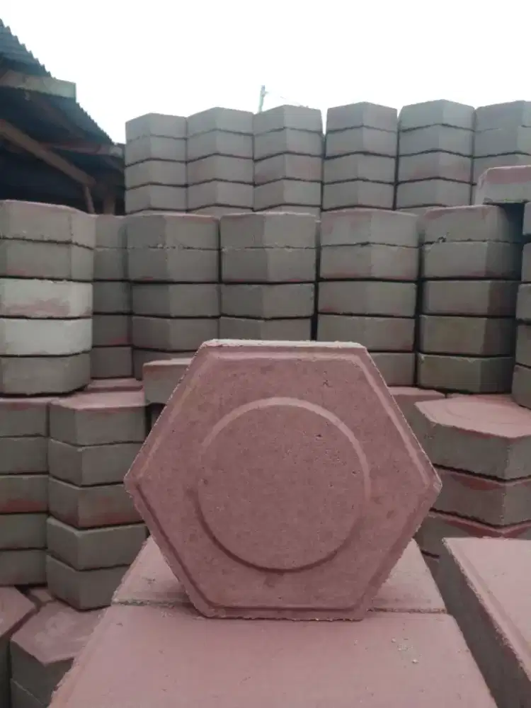 Paving Blok S6 Manual Merah K-175