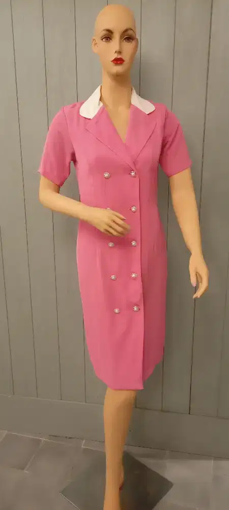 Dress pink (preloved)