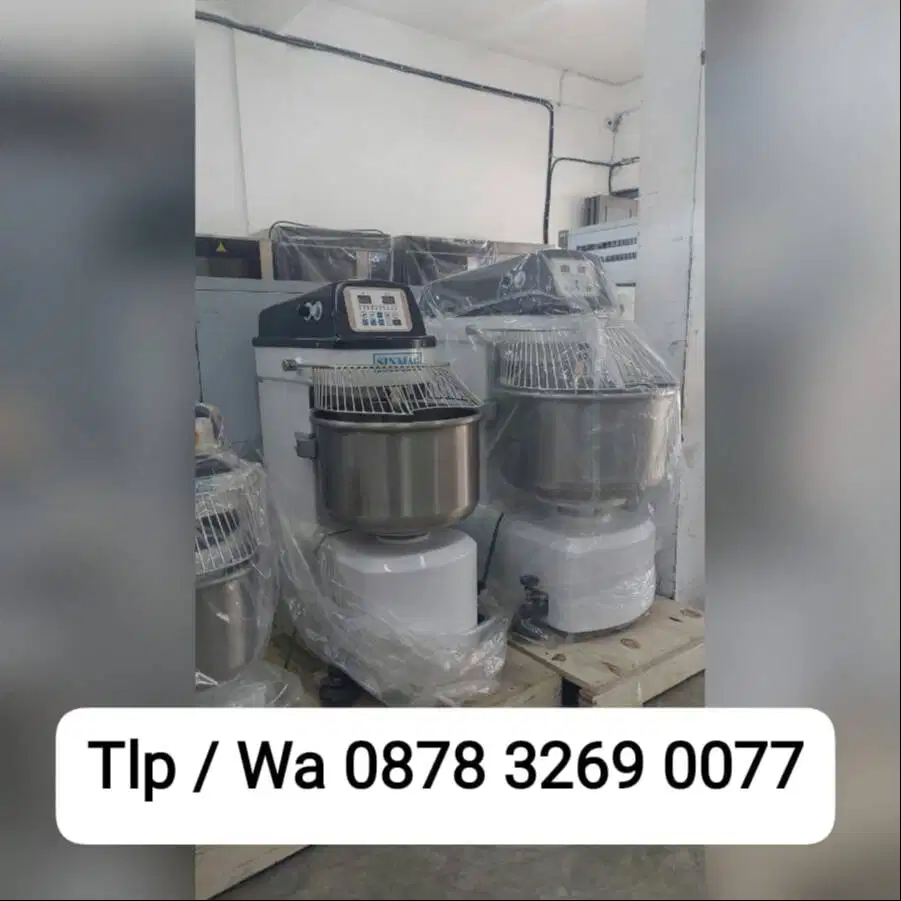Spiral Mixer SINMAG / Kapasitas max 12,5 kg tepung / Sm2-25
