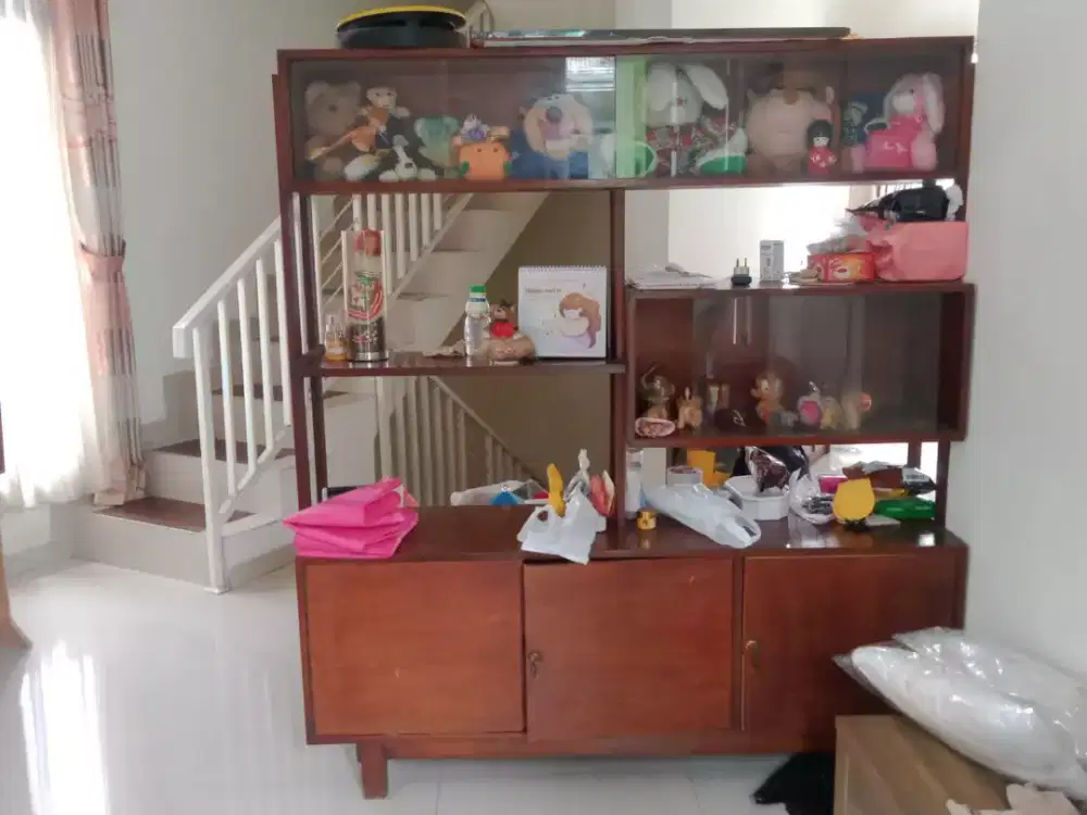 Lemari jati besar jadul antik