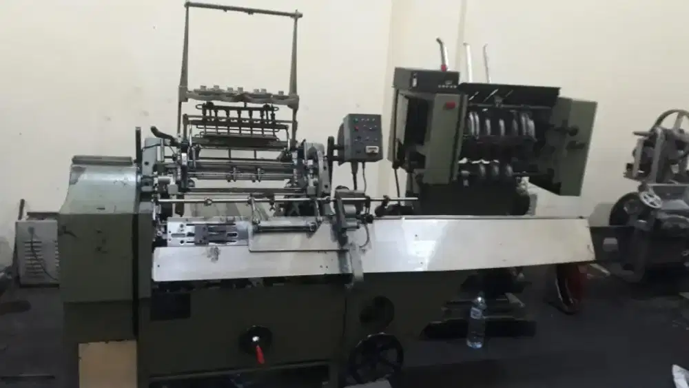 Mesin Jahit buku Gathering Merk SAMWON mesin siap Kerja video via WA