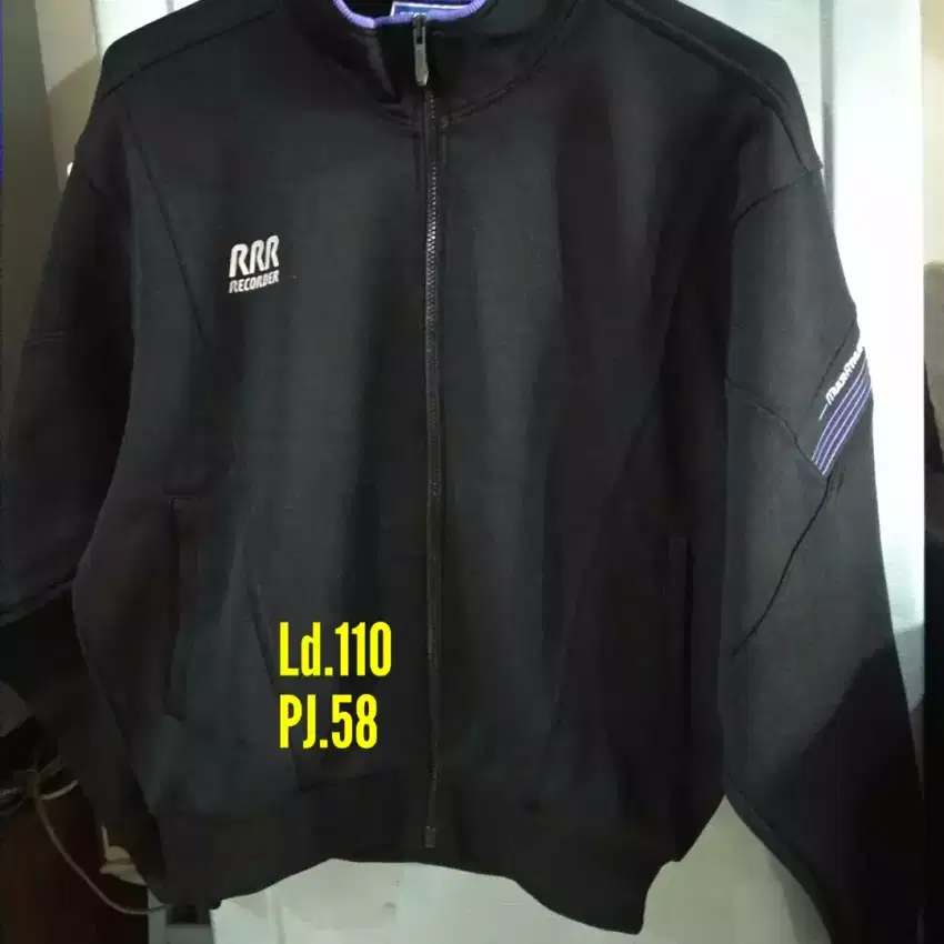 Jaket tracktop Vintage Asics Recorder Original