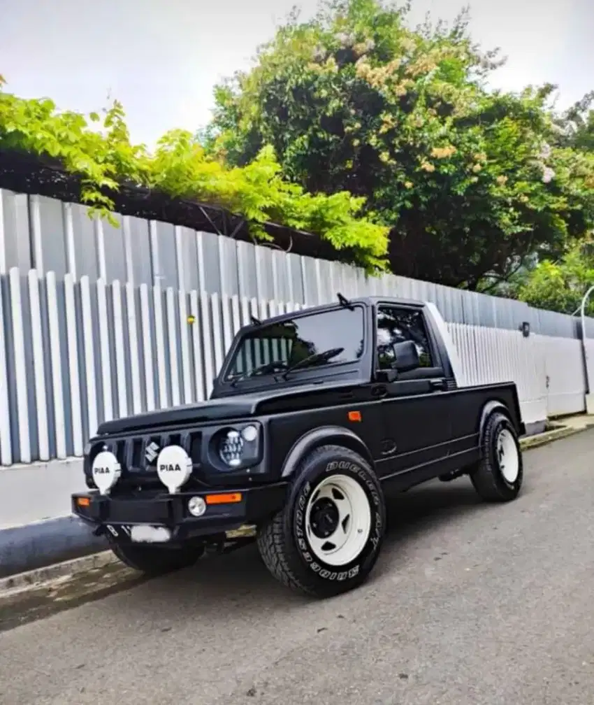 Suzuki JIMNY KATANA LONG pick up 1991 .. Full Modifikasi keren