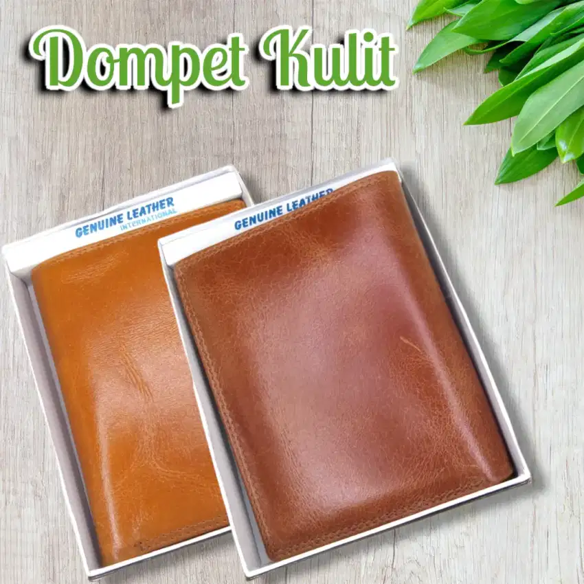 Dompet Kulit Asli Handmade