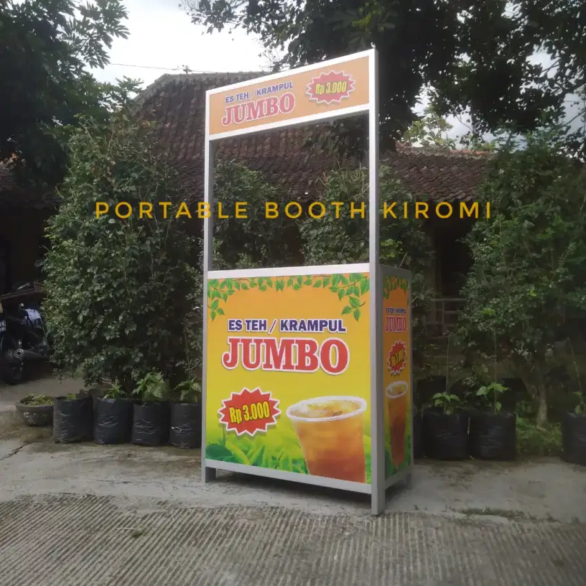 Booth Portable Lipat Es Teh Jumbo