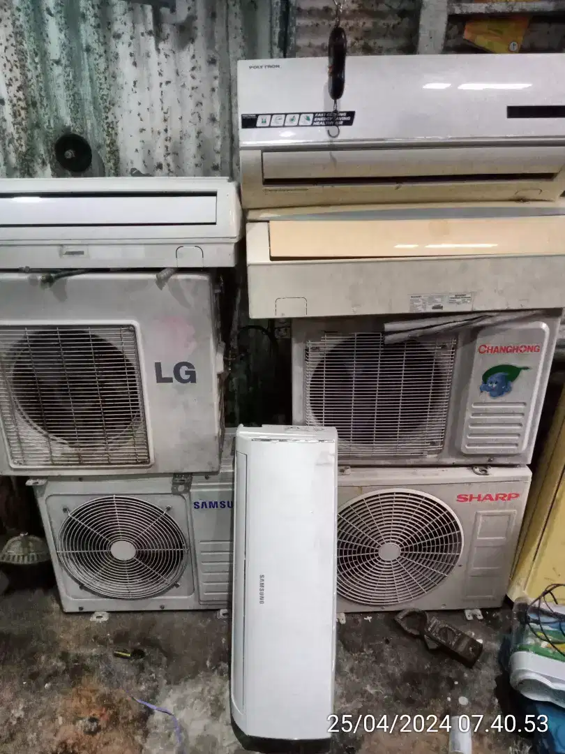 Beli AC yang rusak rusak