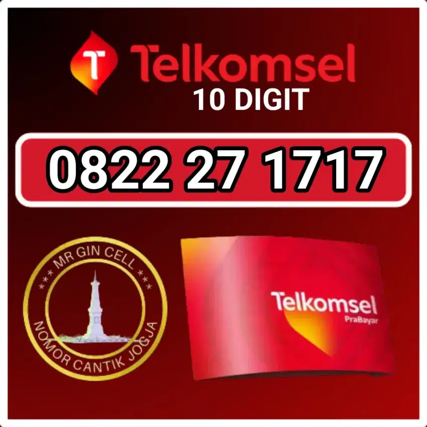 Nomor cantik telkomsel simpati 10 digit tripel rapi abab