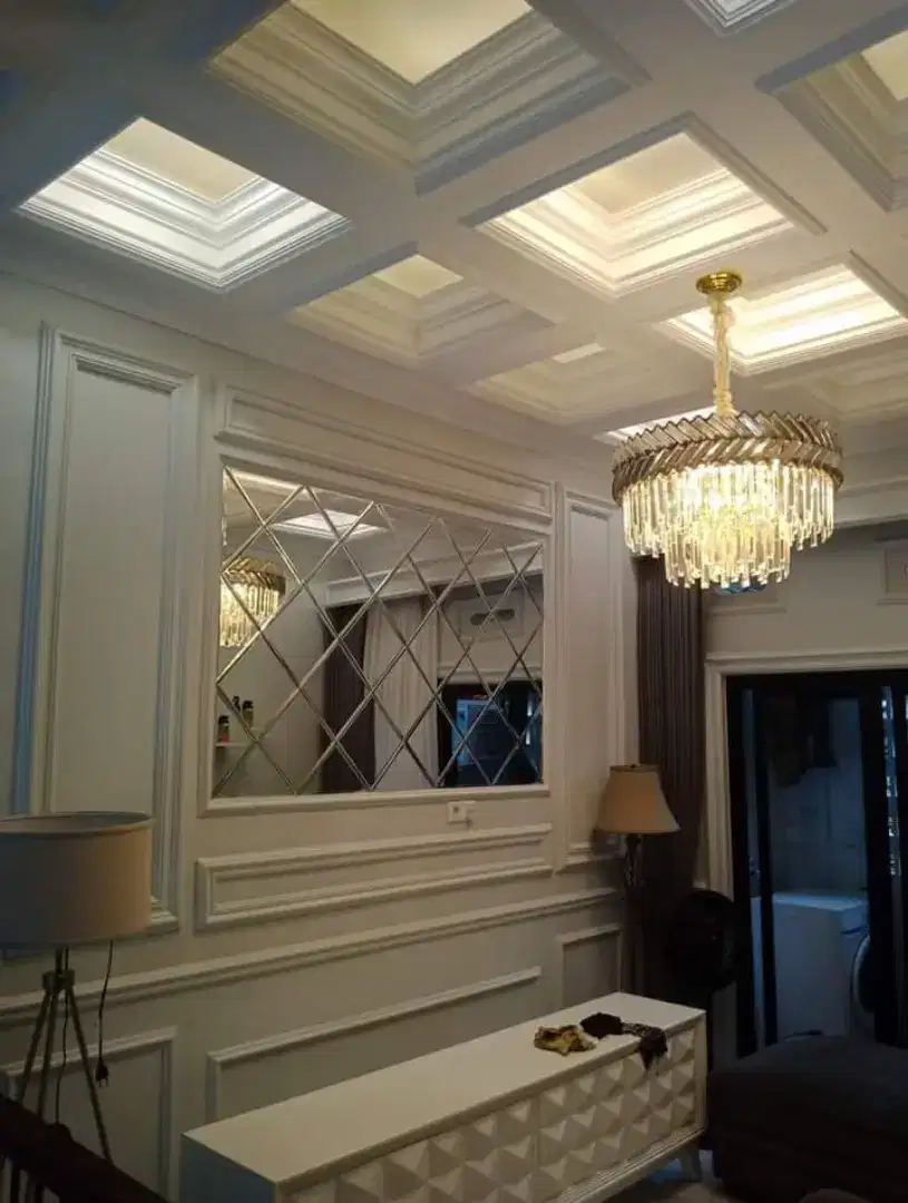 Tukang plafon gypsum pvc wallmolding partisi canopy area terdekat