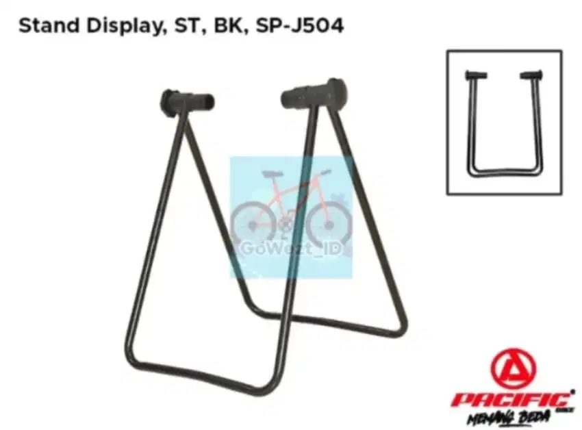 Stand holder lipat untuk reparasi sepeda