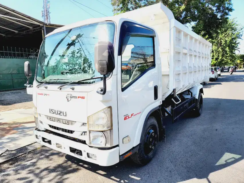 Dump Truk Elf NMR 71T HD 6,1 2018 Super Istimewa Orisinilan SiapKerja