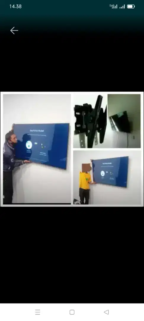 Bracket tv lcd dan led