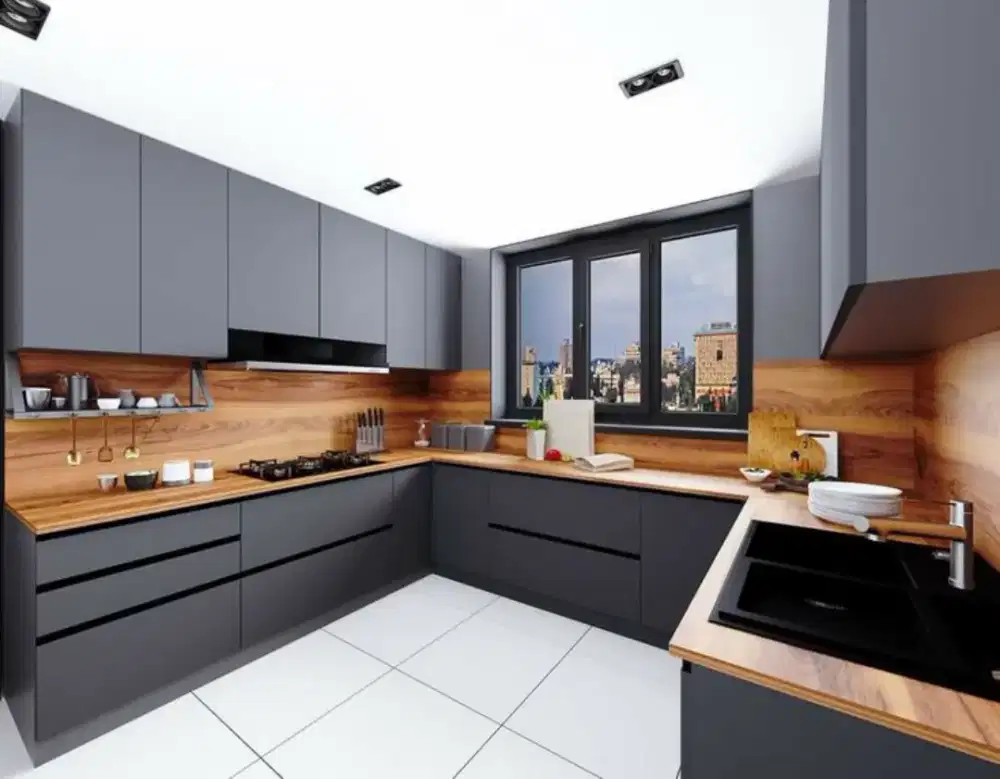 Kitchen set , Partisi , Backdrop tv , Tempat tidur , Kanopi , Pagar