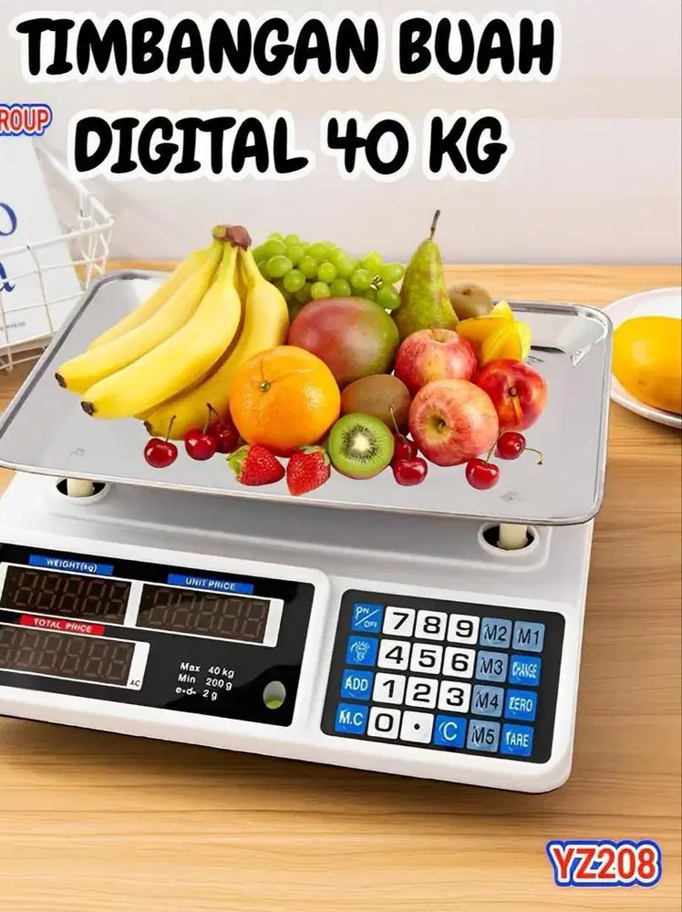 Ready Timbangan 40kg Buah/Sayur/Timbangan Landry