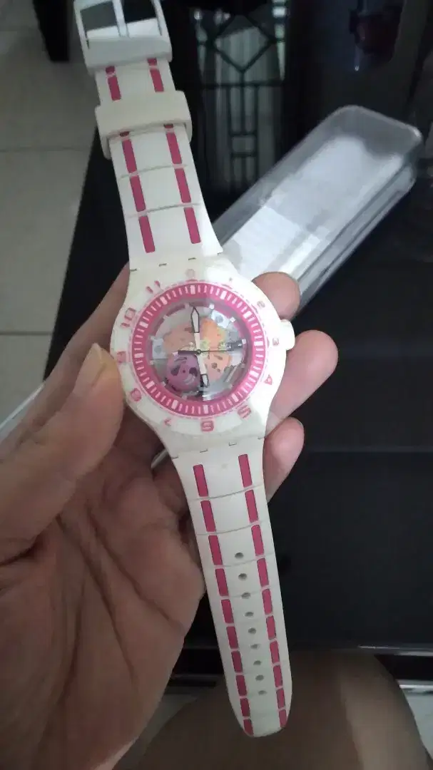 jam tangan swatch ironi original