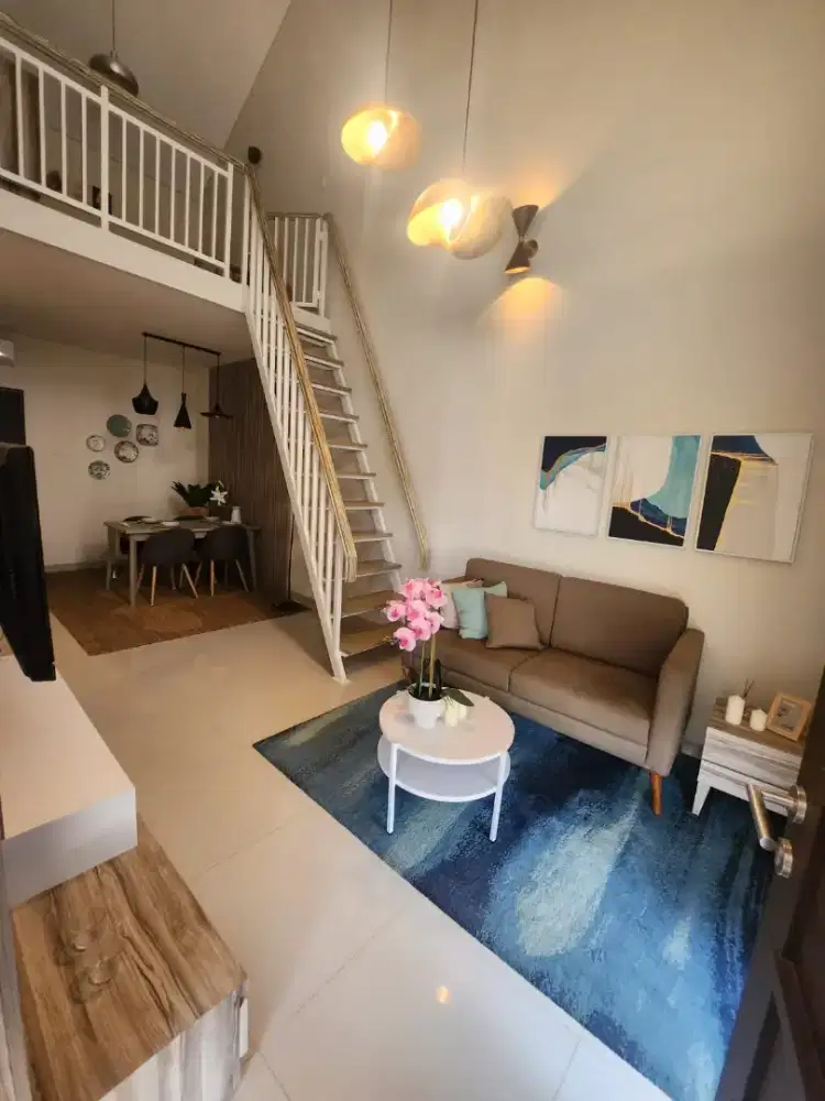 DIJUAL Rumah Baru Estetik SHM furnished, Kemang Eminence dkt tol Bogor