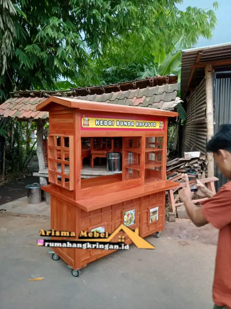 Gerobak usaha  arisma mebel