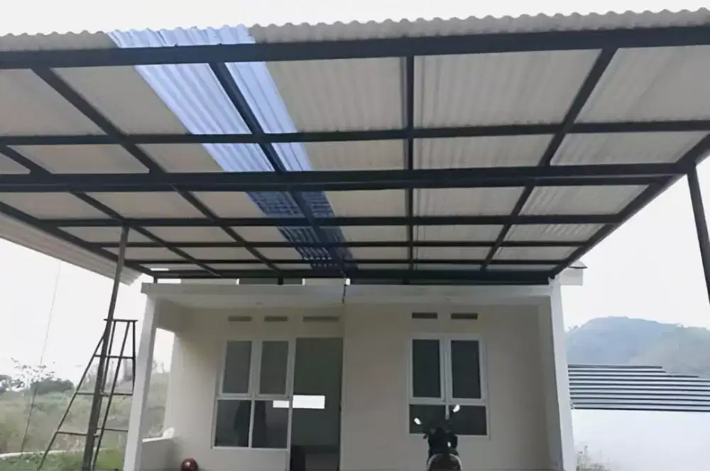 Kanopi Alderon minimalis