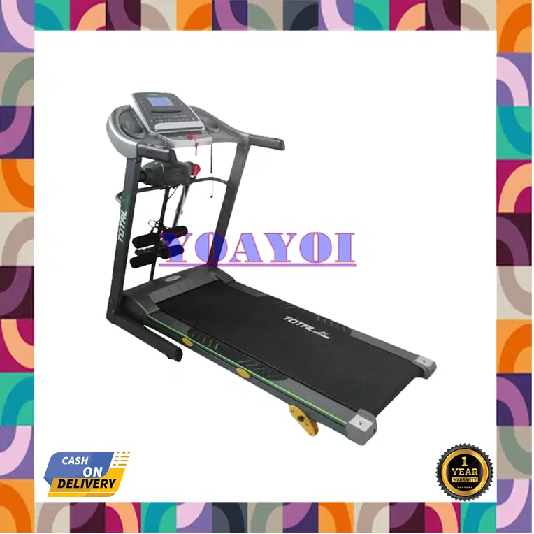 Alat Fitness Treadmill Elektrik 3 Fungsi TL-288 Home Use