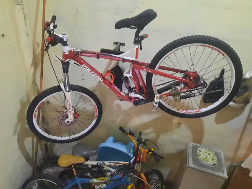 Polygon AX1 MTB Fullsus mulus upgrade asesoris