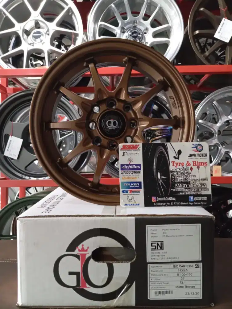 Velg ce28 r14 4x100/114.3 lbr5,5 et38