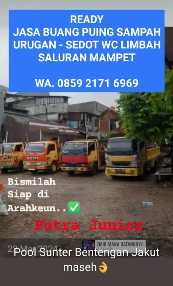 SEDOT WC BUANG PUING LIMBAH RESTO BLOWER KURAS SEPITENG SALURAN MAMPET