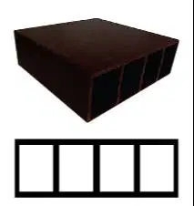 TIMBER TUBE ECOWOOD T-07G