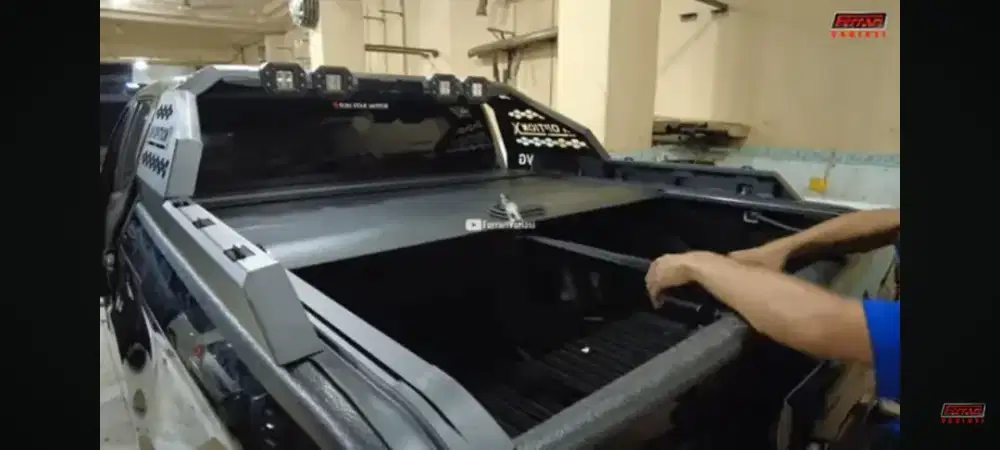 Penutup bak tutup bak triton hilux ranger model roler