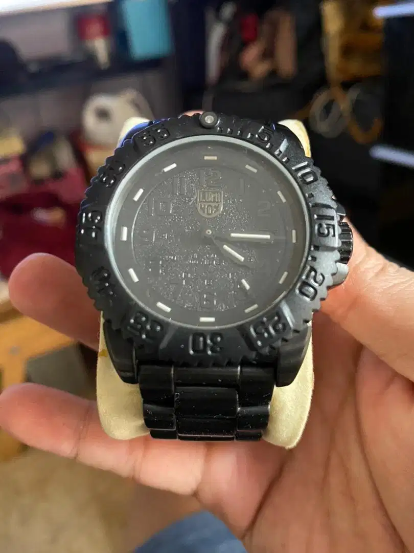 Dijual murah jam Luminox navy seal black