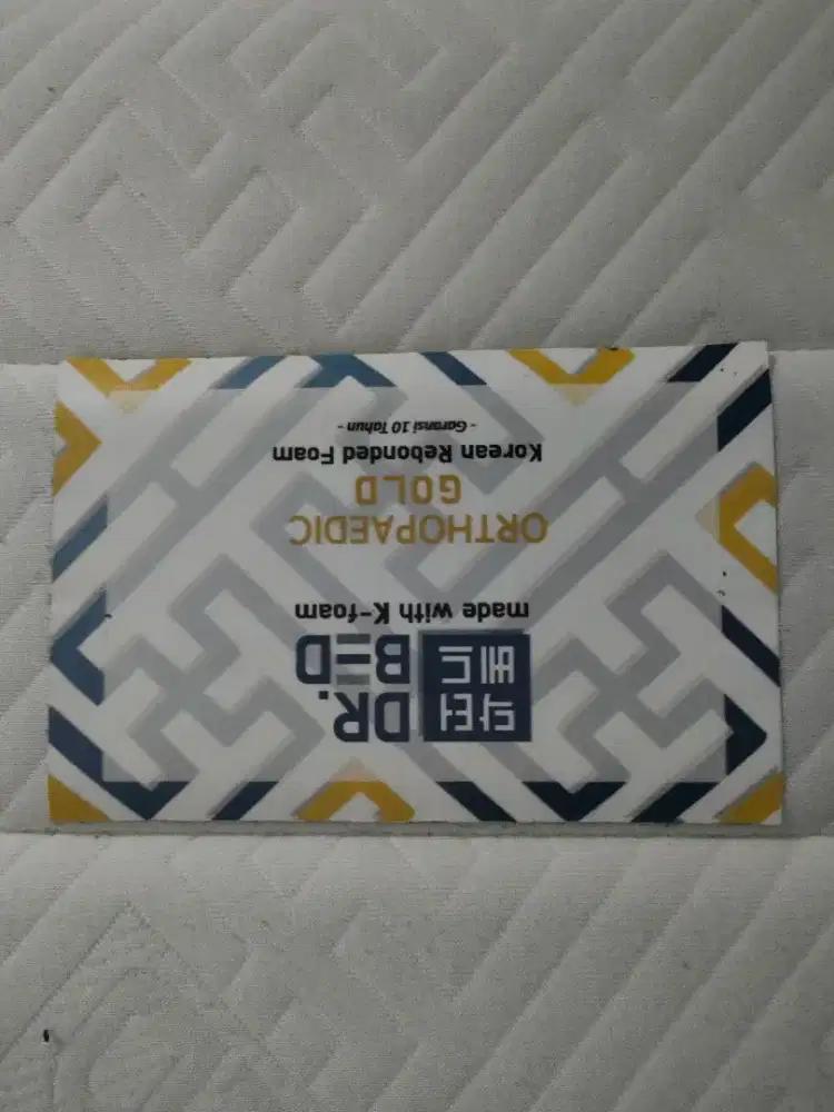 Kasur ortopedi ukuran 100x200 cm