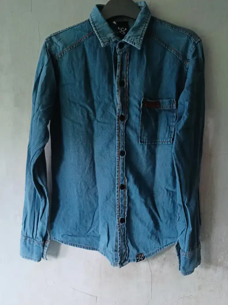 [ CHAKILL ] KEMEJA JEANS PRIA.