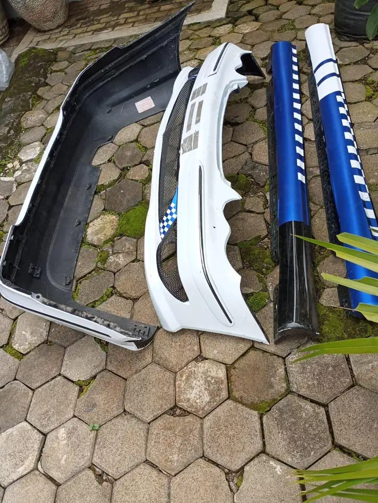 Bumper amg w203 fullset