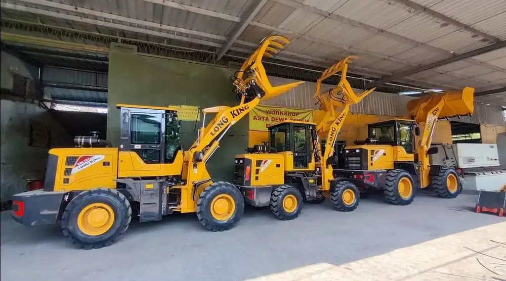 Jual Wheel loader baru 1 kubik murah surabaya makassar lampung sumbawa