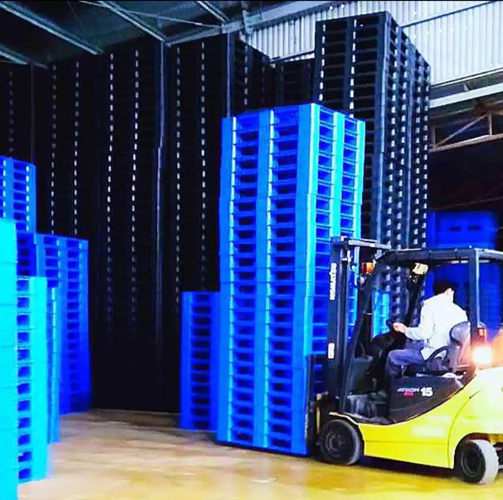 Pallet plastik bekas berkualitas