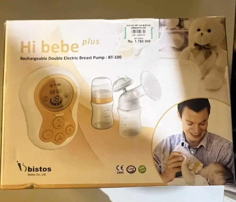 breast pump/ pompa asi electric bistos Hi BEBE PLUS BT-100 korea