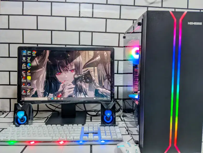 pc gaming full set murah