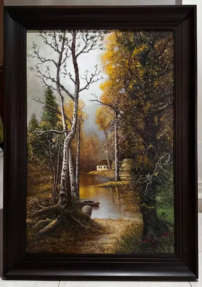 Lukisan dinding sungai