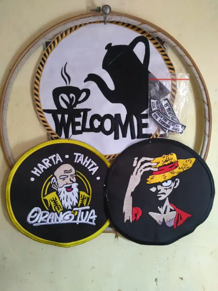 Jasa BORDIR mesin manual