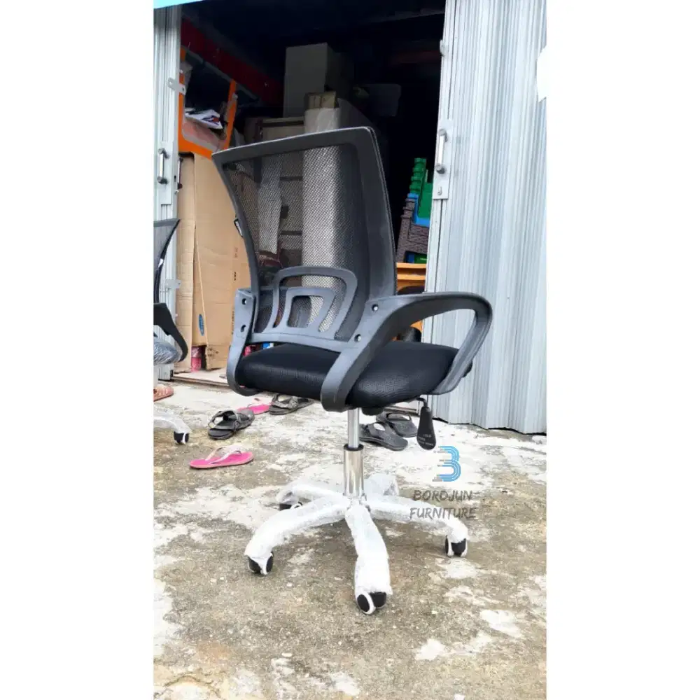 Kursi Kantor / Kursi Jaring Hitam / Kursi Jaring Hydrolic